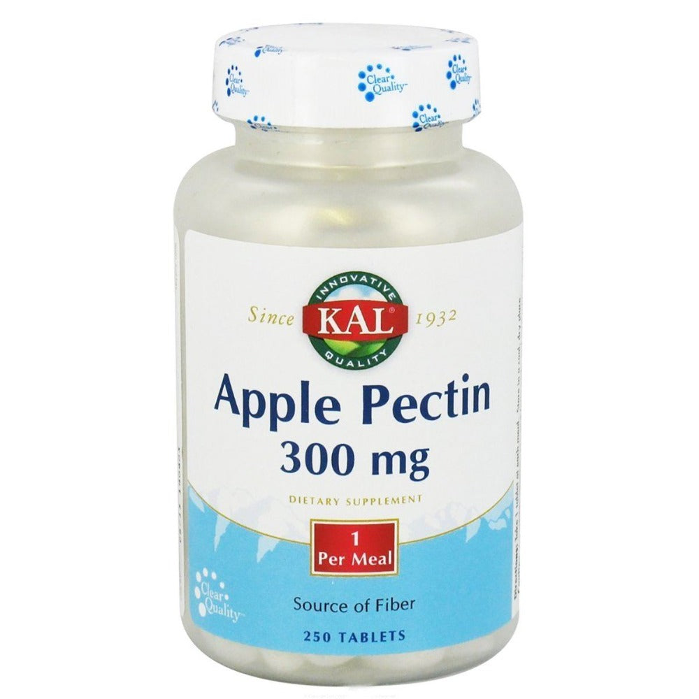 Kal Apple Pectin 300mg 250 Tabs Digestive Health / Probiotics Kal  (1057960198187)