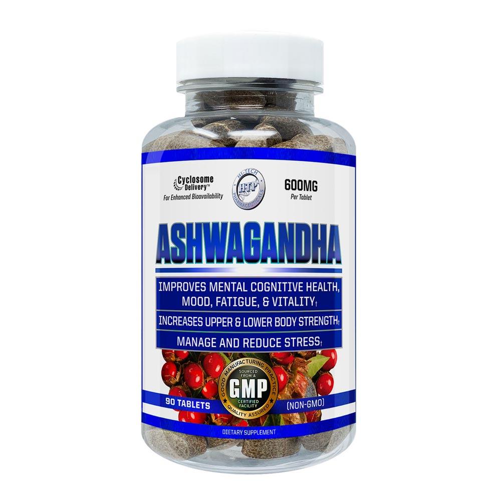 Hi-Tech Pharmaceuticals Ashwagandha 90 Tablets Herbs Hi-Tech Pharmaceuticals  (4430099480641)