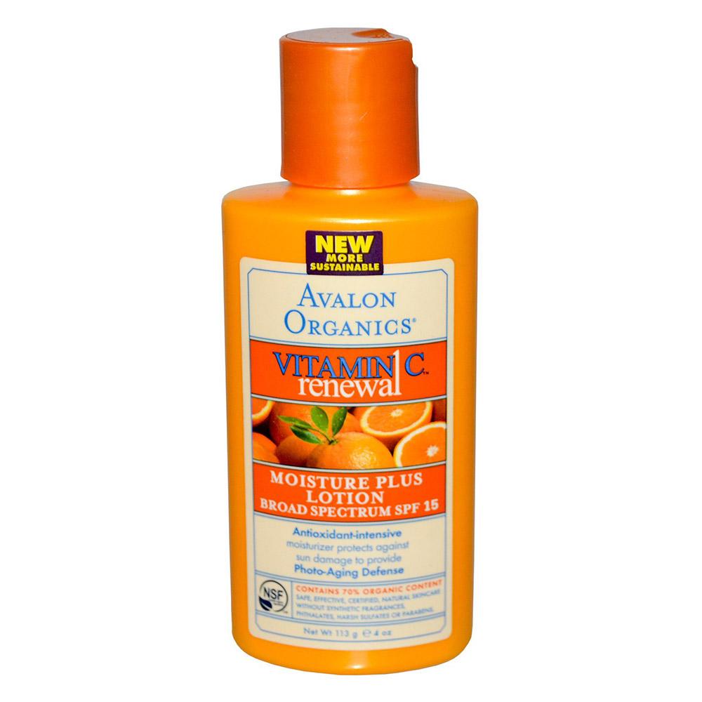 Avalon Vitamin C Lotion 4oz Specialty Health Products Avalon Organics  (1758786715691)