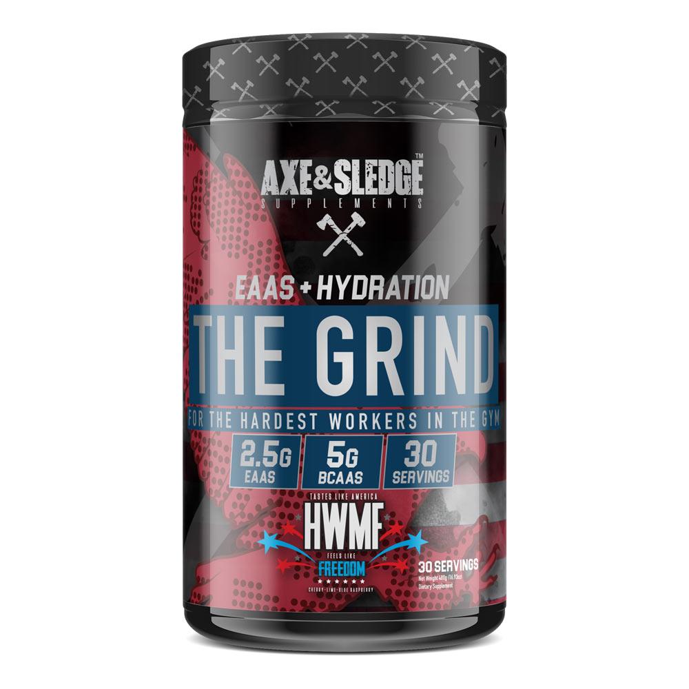 Axe & Sledge The Grind EAAs 30 Servings Amino Acids AXE & SLEDGE FREEDOM  (1812332511275)
