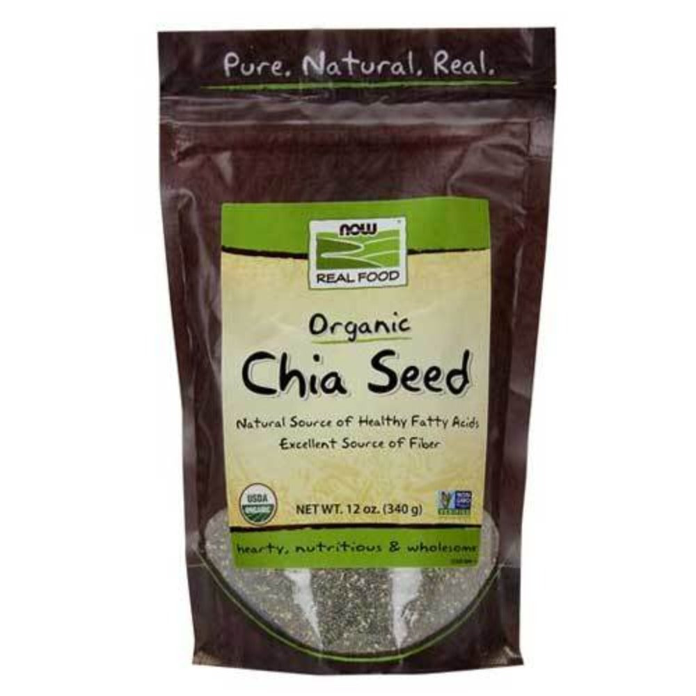Now Foods Black Chia Seeds Org 12 Oz Foods & Snacks Now Foods  (1059109601323)
