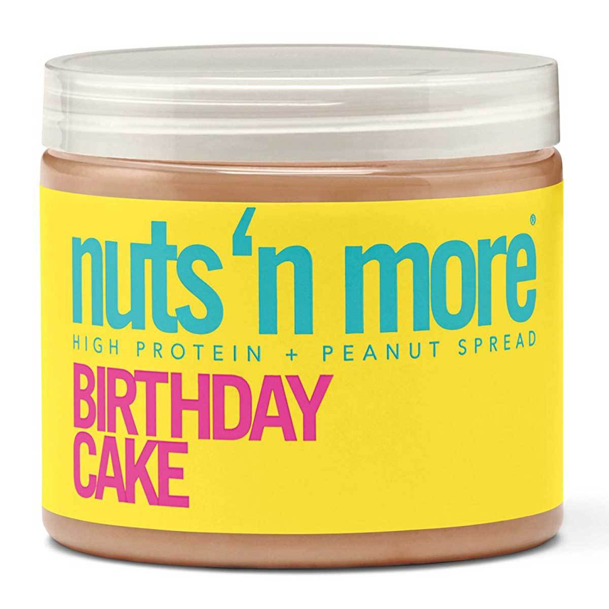 Nuts 'N More Birthday Cake Peanut Butter 16 Oz Foods & Snacks Nuts 'N More  (1059269509163)