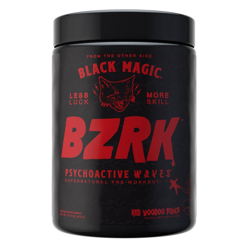 Black Magic BZRK 25 Servings Sports Performance Recovery Black Magic Red Voodoo Punch 