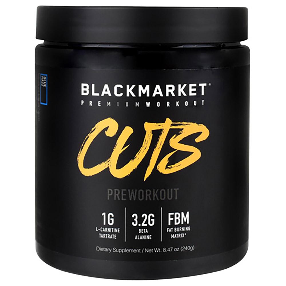 Black Market Labs Cuts 30 Servings Fat Burner Black Market Labs Blue Razz  (4345870712897)