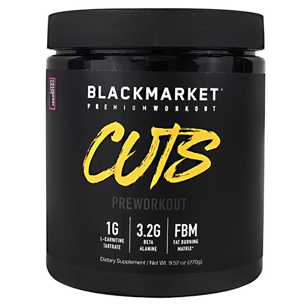 Black Market Labs Cuts 30 Servings Fat Burner Black Market Labs Cranberry Grape  (4345870712897)