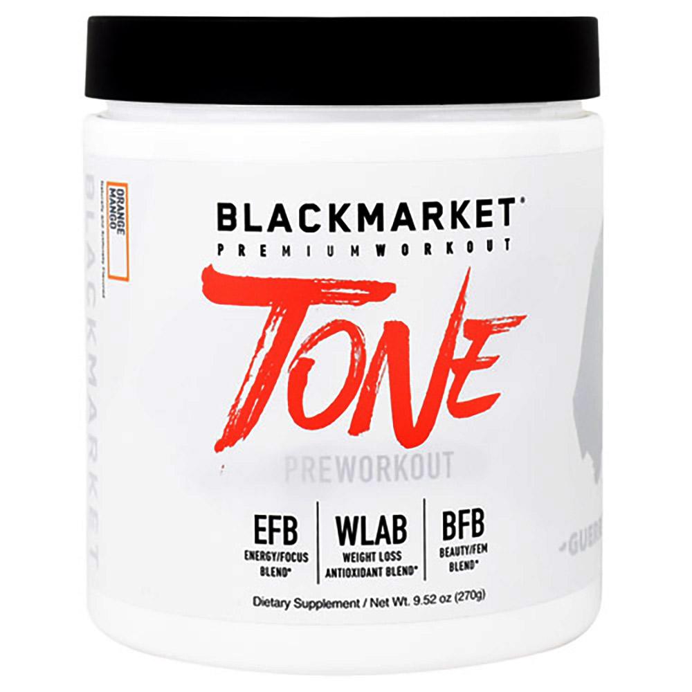 Black Market Labs Tone 30 Servings Fat Burner Black Market Labs Orange Mango  (4345878249537)