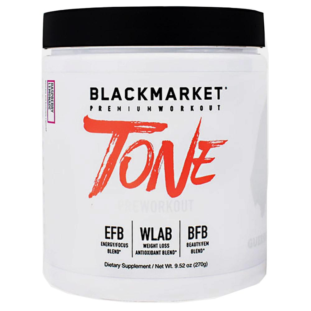 Black Market Labs Tone 30 Servings Fat Burner Black Market Labs Raspberry Lemonade  (4345878249537)