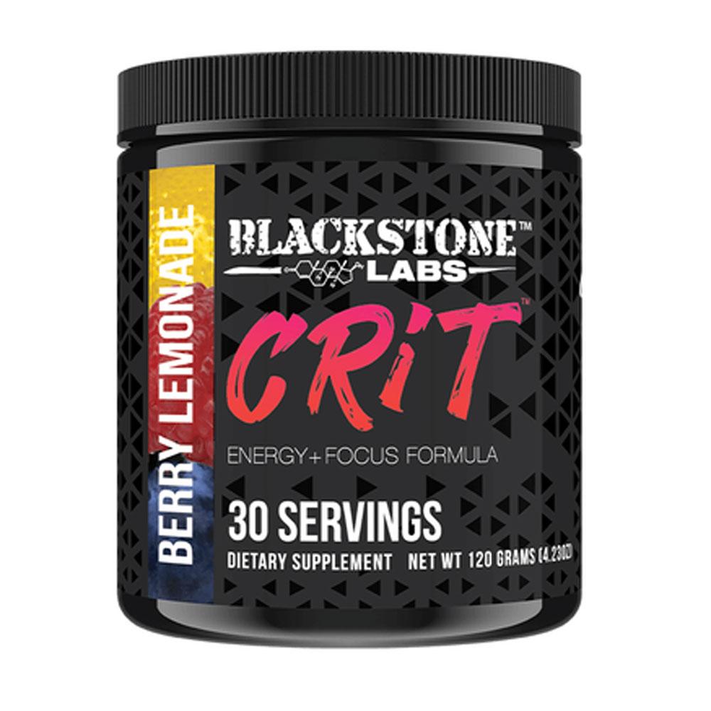 Blackstone Labs Crit 30 Servings Pre-Workouts Blackstone Labs Berry Lemonade  (4380736028737)