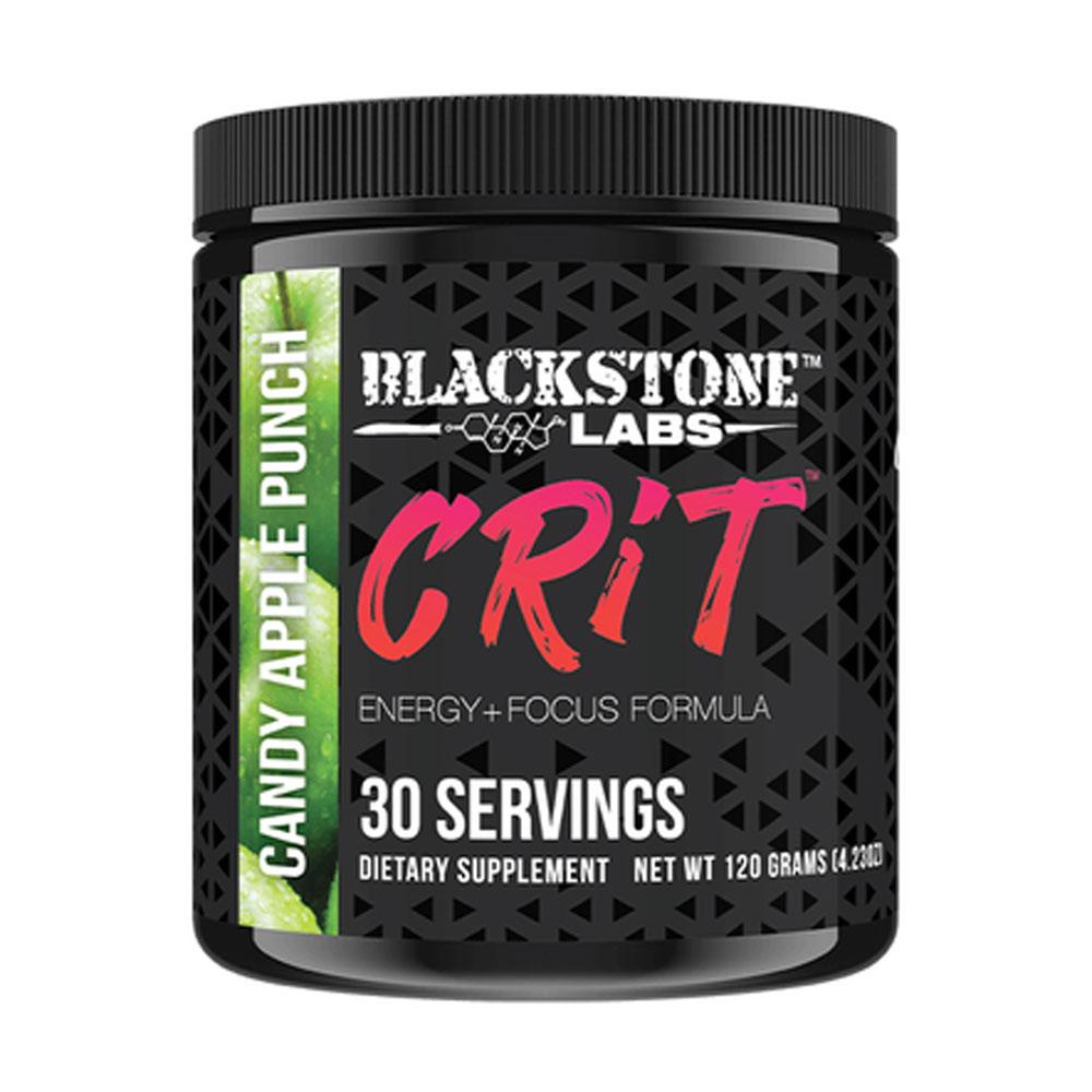 Blackstone Labs Crit 30 Servings Pre-Workouts Blackstone Labs Candy Apple Punch  (4380736028737)
