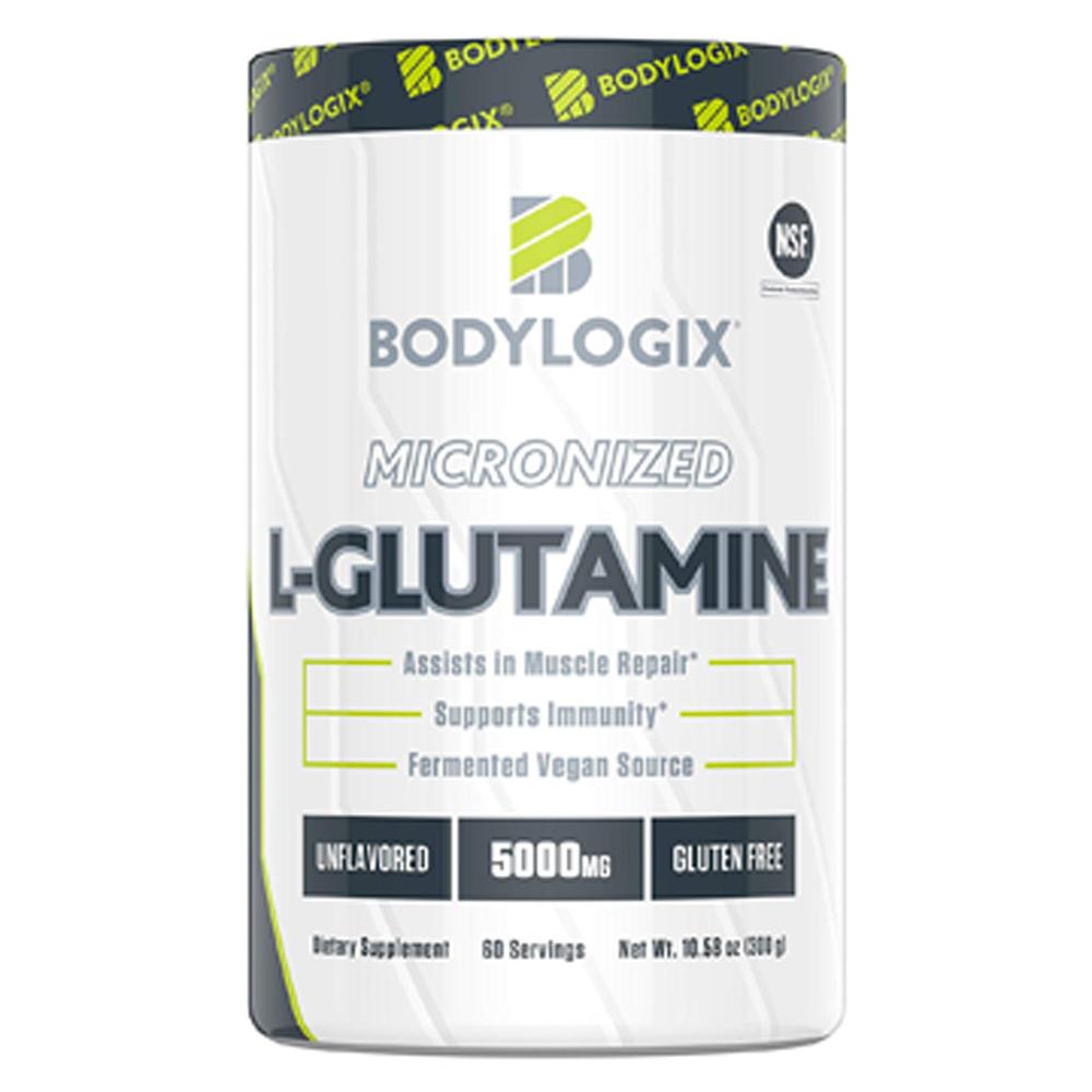 BodyLogix Micronized L-Glutamine 60 Servings Amino Acids Bodylogix  (1735275053099)