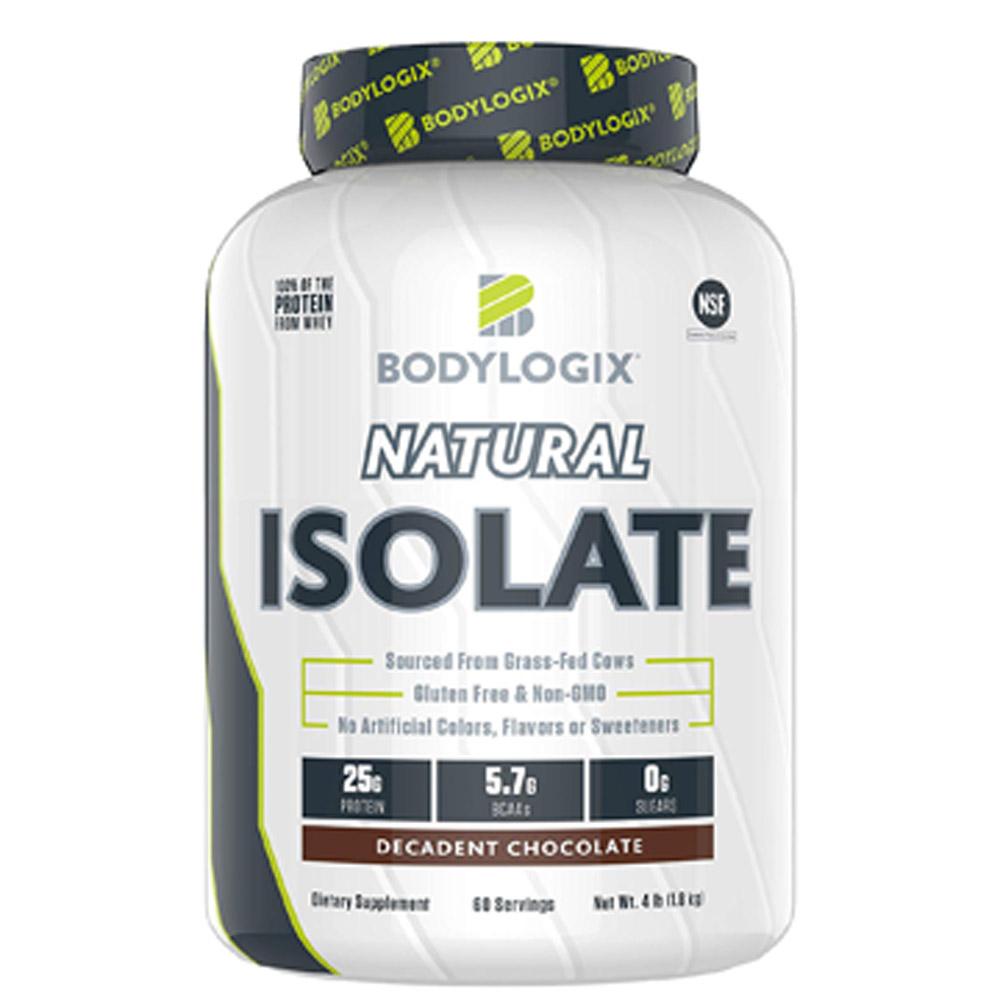 BodyLogix Natural Isolate Protein 4lb Protein Powders Bodylogix Decadent Chocolate  (1735273938987)