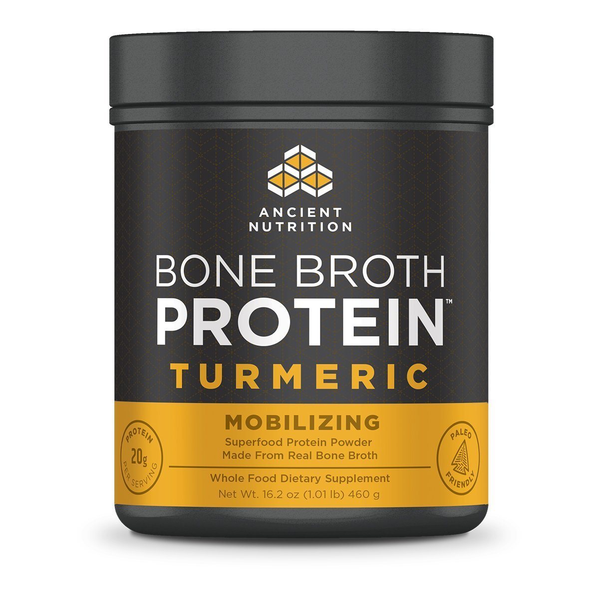 Ancient Nutrition Bone Broth Protein 20 Servings Protein Ancient Nutrition Turmeric  (1059235528747)