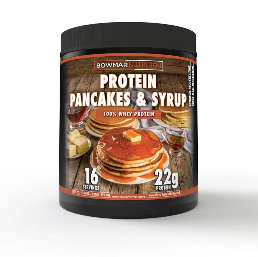 Bowmar Protein 1lb Protein Powders Bowmar Nutrition Pancakes and Syrup 
