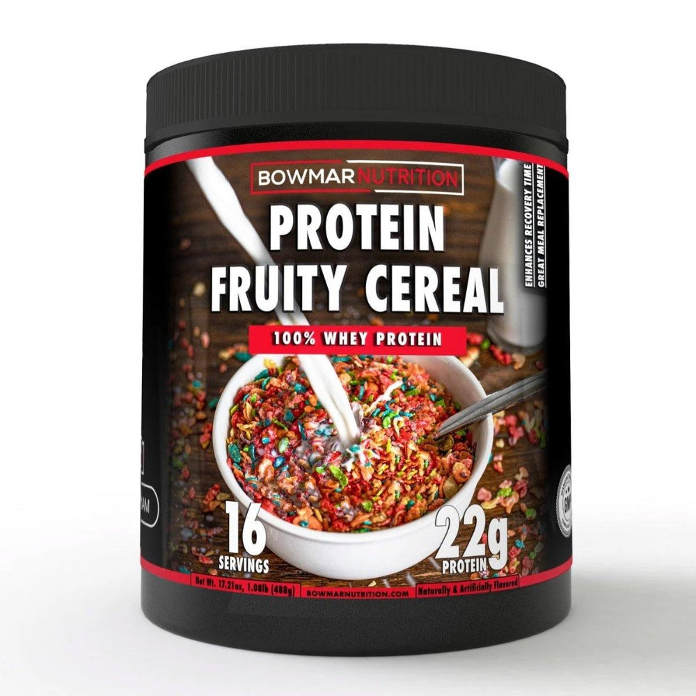 Bowmar Protein 1lb Protein Powders Bowmar Nutrition Fruity Cereal 