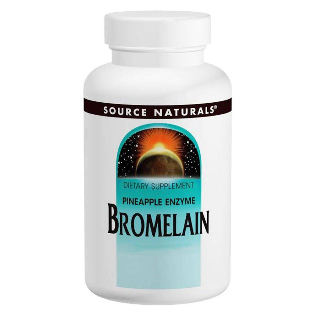 Source Naturals Bromelain 2000 GDU/gm 500mg 60 Caps Digestive Health / Probiotics Source Naturals  (1058069708843)