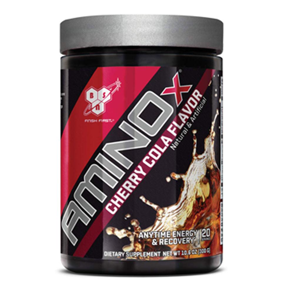 BSN Amino X Soda Flavor Series 20 Servings Amino Acids BSN Cherry Cola  (1705281945643)