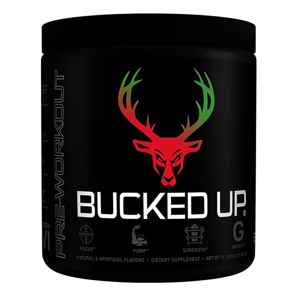 Bucked Up Bucked Up 30 Servings | Pre-Workout Sports Performance Recovery Bucked Up Strawberry-Kiwi  (1825115799595)