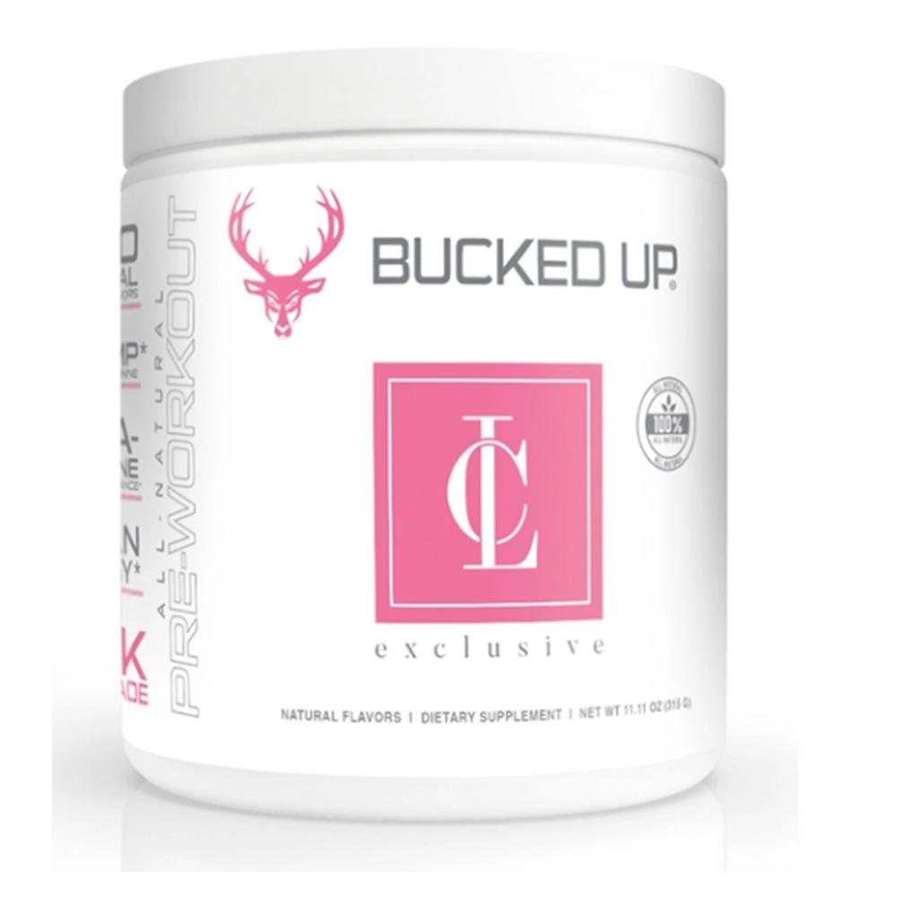 Bucked Up Exclusive Cara Loren Edition Bucked Up Pre-Workouts Bucked Up Pink Lemonade  (1865940107307)