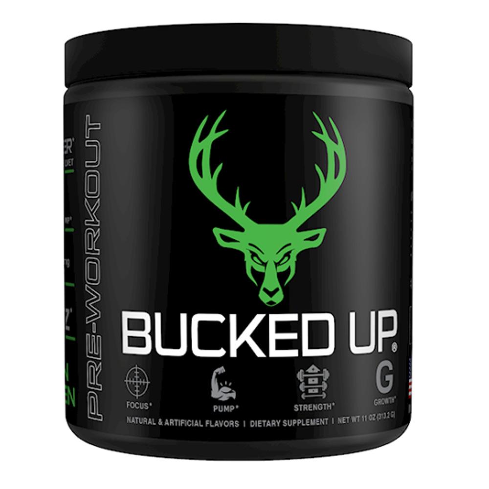 Bucked Up Bucked Up 30 Servings Sports Performance Recovery Bucked Up Mean Green  (1825115799595)