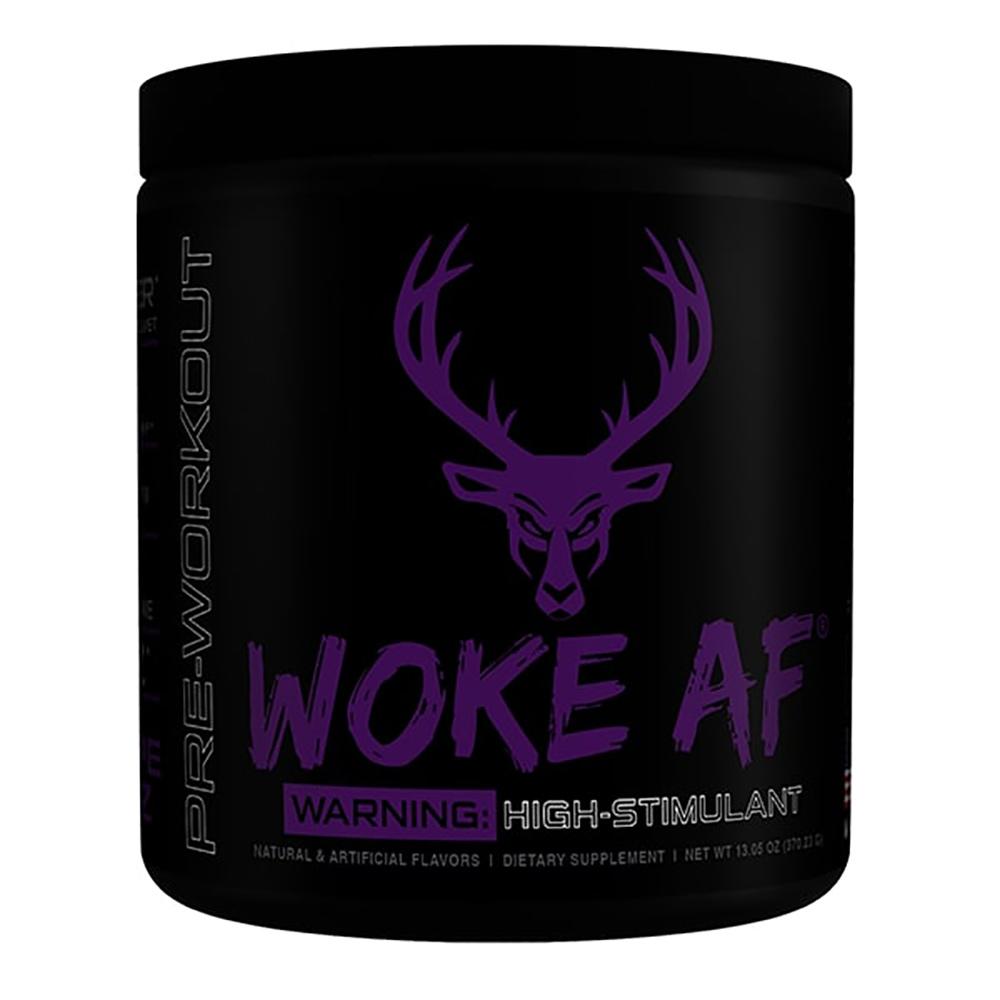 Bucked Up Woke AF 30 Servings | High Stimulant Pre-Workout Sports Performance Recovery Bucked Up Grape  (1825141882923)