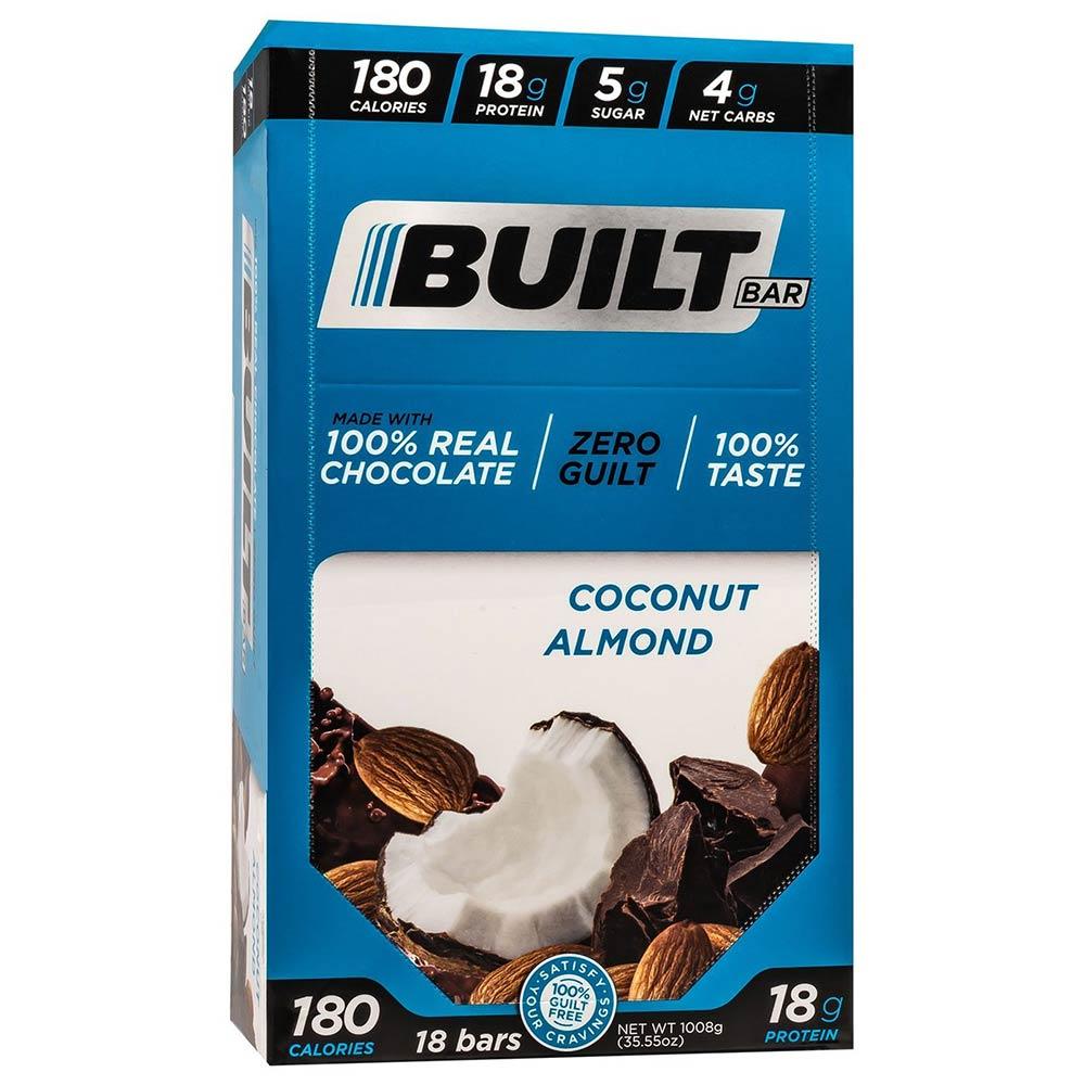 Built Bar 18/Box Bars Built Bar Coconut Almond  (4345885196353)