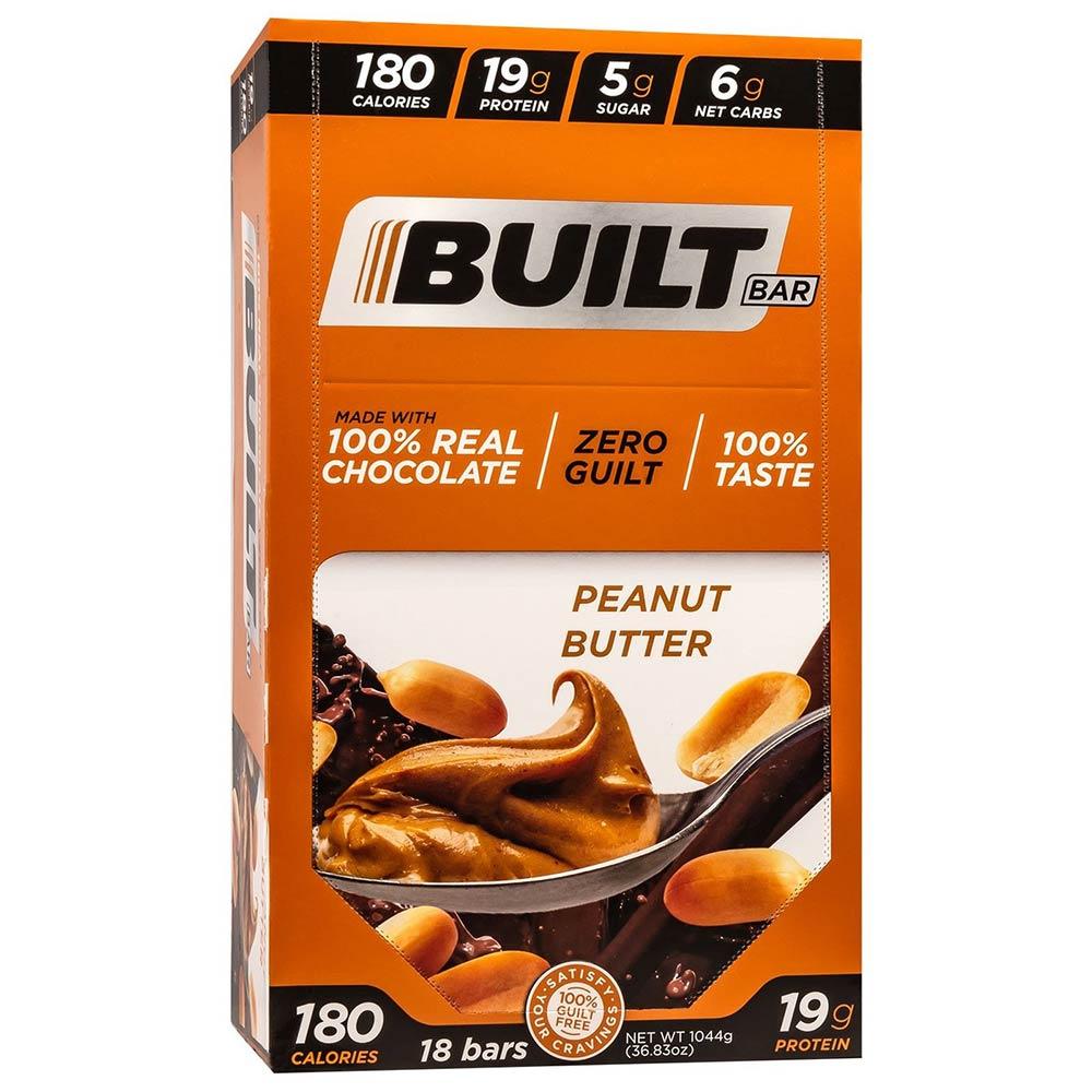 Built Bar 18/Box Bars Built Bar Peanut Butter  (4345885196353)