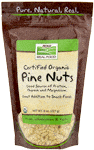 Now Foods Pine Nuts Certified Organic 8 Oz Foods & Snacks Now Foods  (1058800697387)