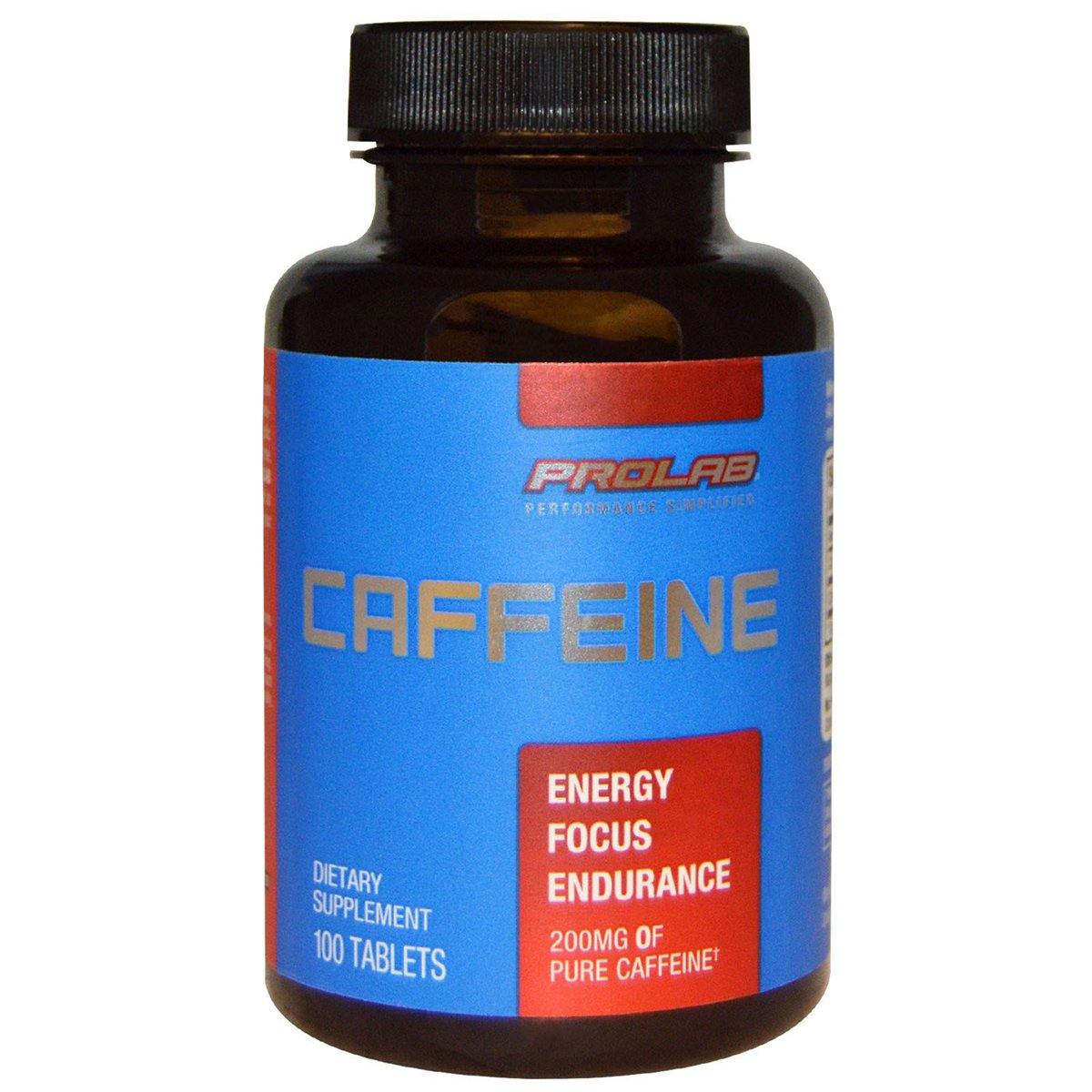 Prolab Caffeine 200mg 100 Tabs Diet/Energy Prolab  (1058209005611)