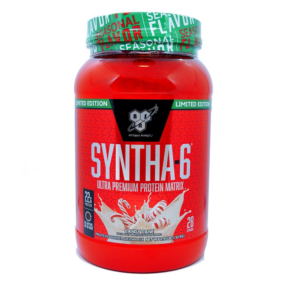 Syntha-6 2.91 lbs. by BSN Protein BSN Candy Cane  (1058040283179)