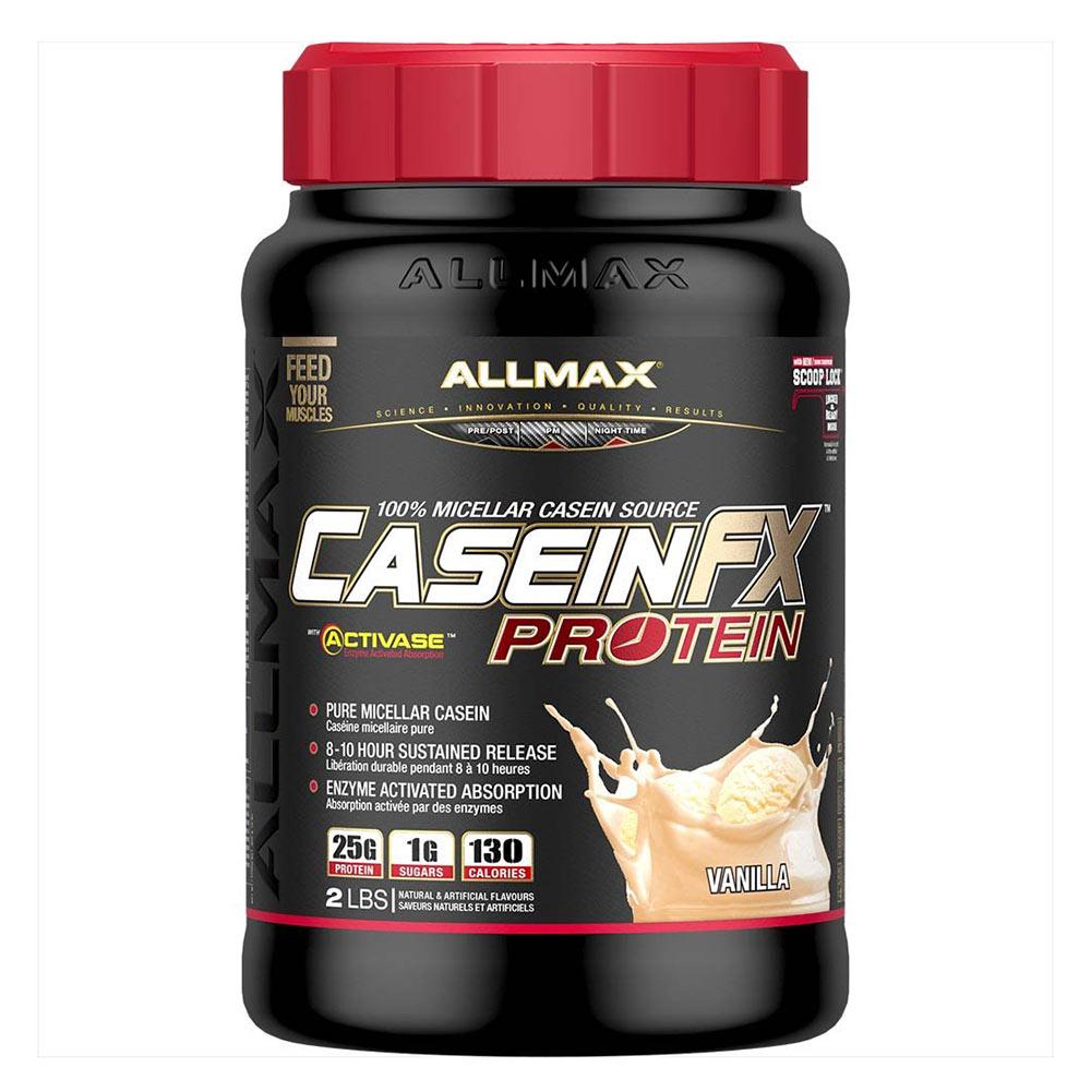 Allmax Nutrition Casein-FX 2 Lbs Protein Allmax Nutrition Vanilla  (1058637021227)