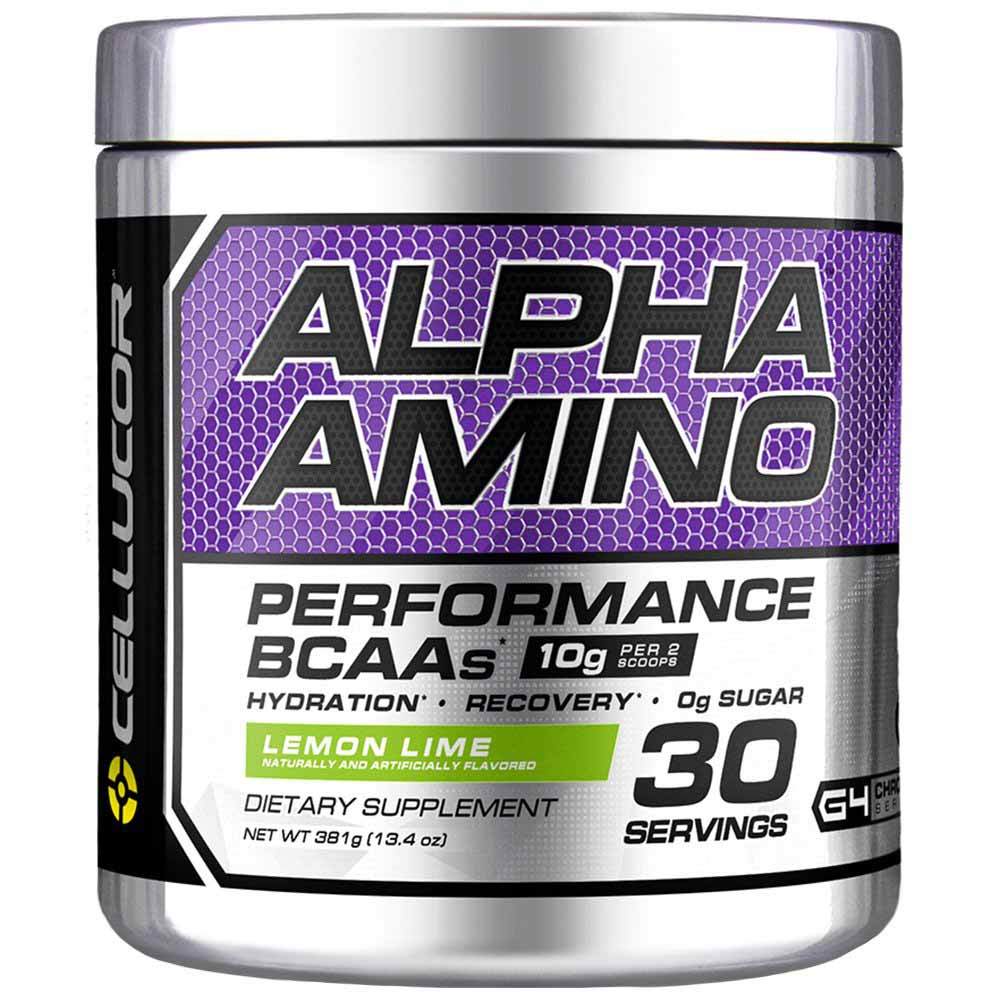 Cellucor Alpha Amino 30 Servings Amino Acids Cellucor Lemon Lime  (1761106329643)