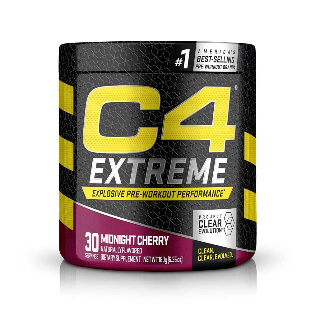 C4 Extreme 30 Servings Pre-Workouts Cellucor Midnight Cherry  (4344212848705)