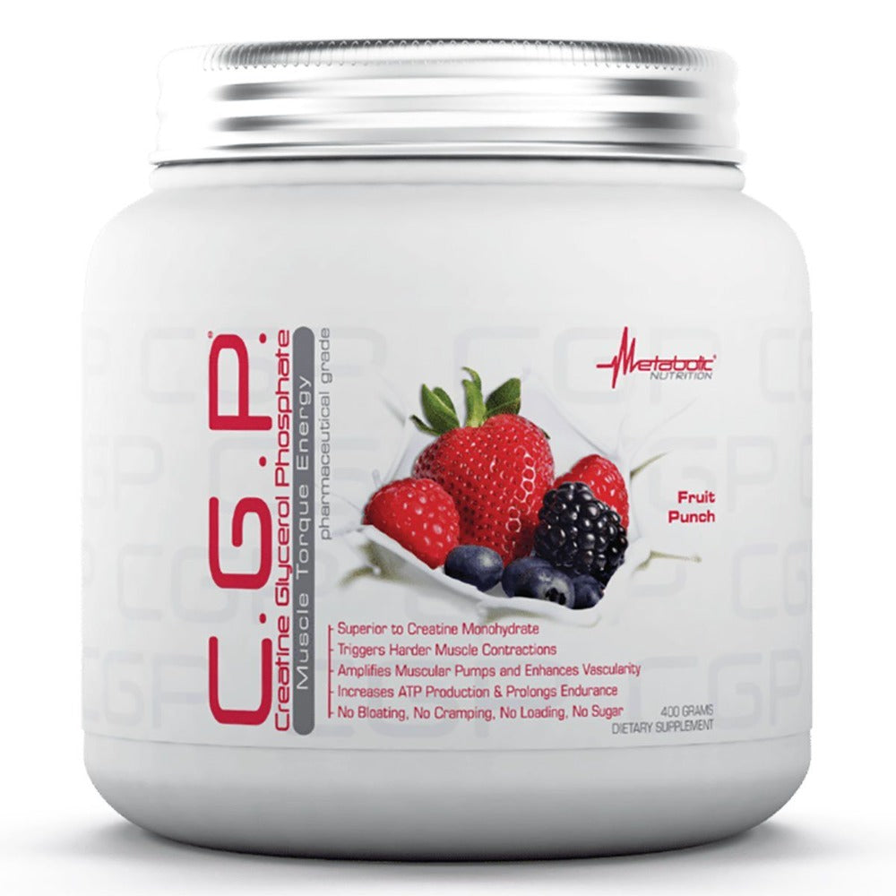 Metabolic Nutrition C.G.P. 400 Grams Creatine Metabolic Nutrition Fruit Punch  (1058822029355)