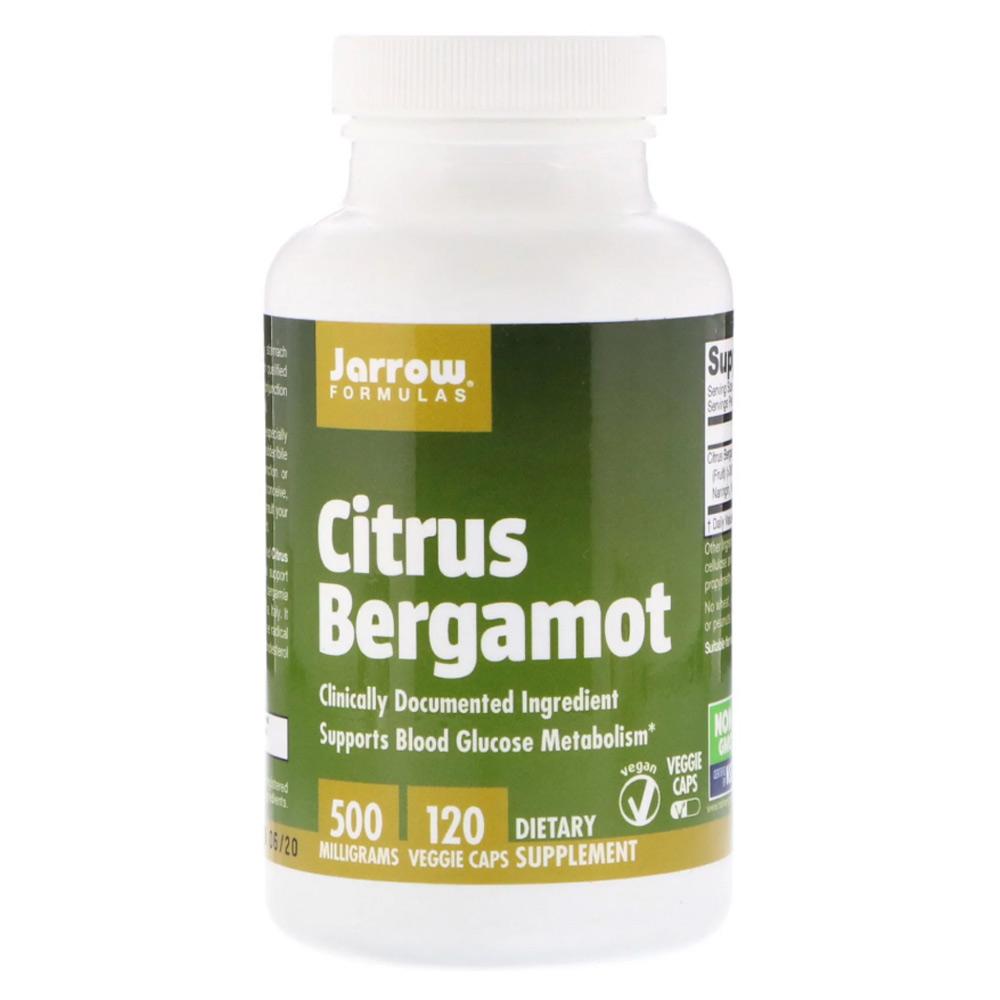 Jarrow Citrus Bergamot 500mg 120VC Specialty Health Products Jarrow Formulas  (1866061217835)