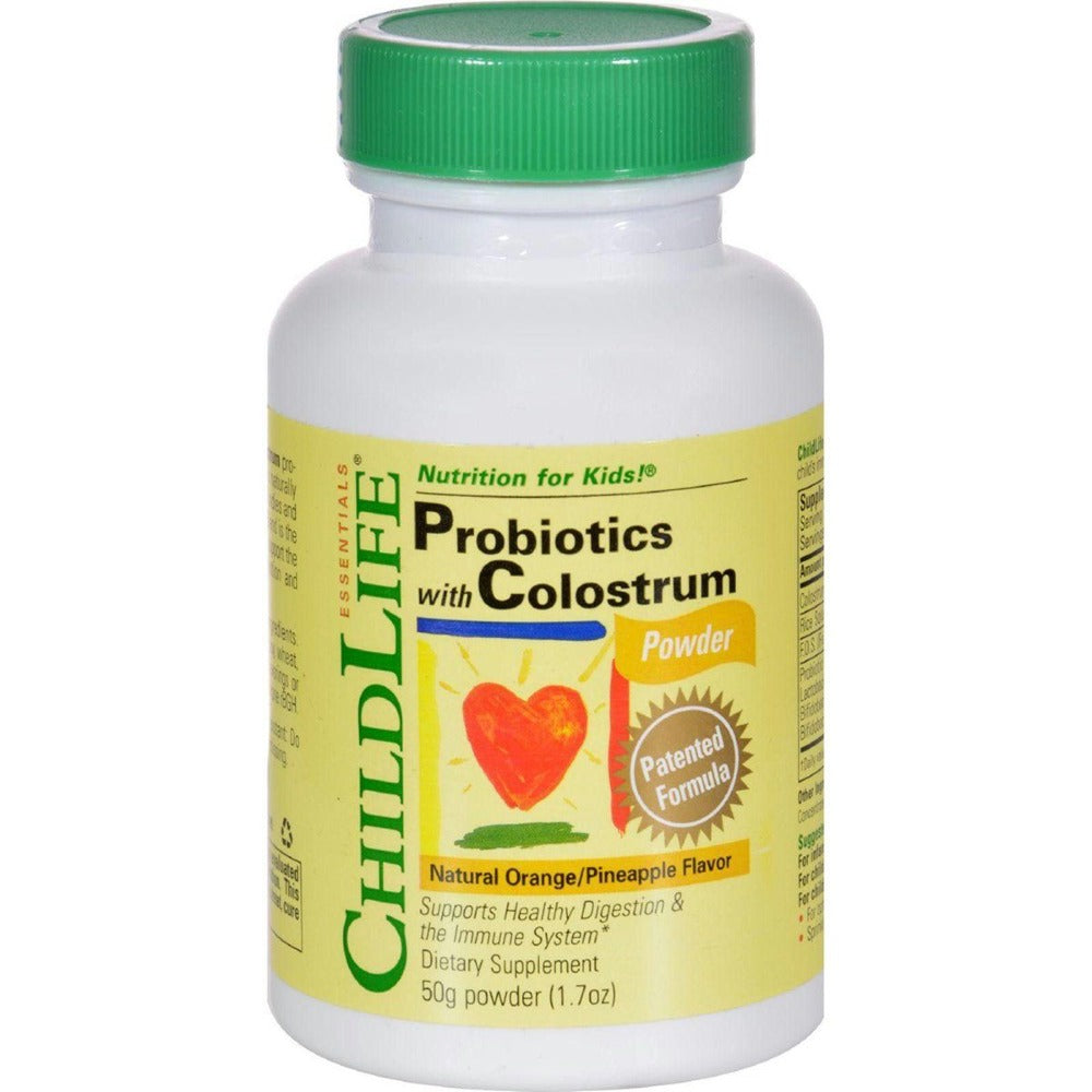 ChildLife Colostrum Plus with Probiotics 50 Grams Children's Supplements ChildLife  (1059076112427)