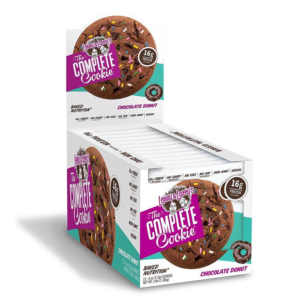 Lenny & Larry's Complete Cookie 12/Box Foods & Snacks Lenny & Larry's Chocolate Donut  (1059222814763)