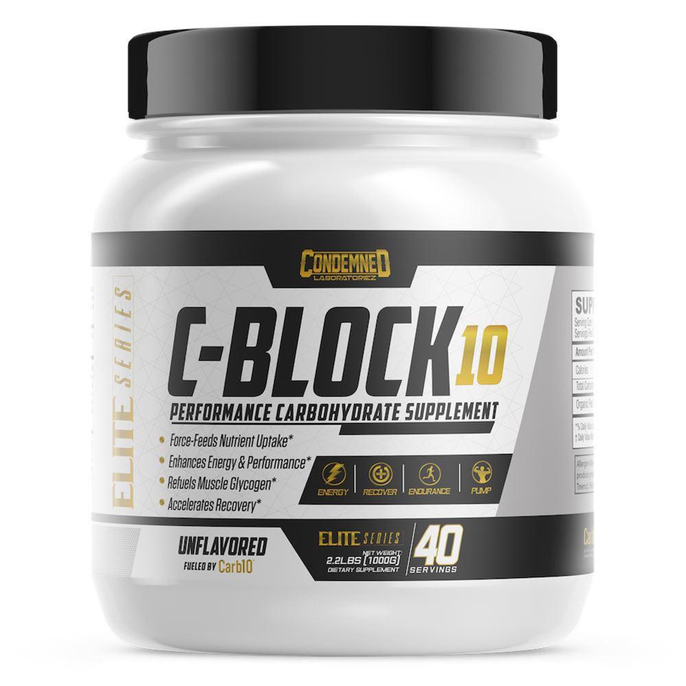 Condemned C-Block10 35/sv Sports Performance Recovery Condemned Labratoriez Unflavored 