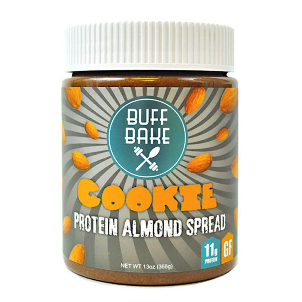 Buff Bake Cookie Protein Almond Spread 13oz Foods & Snacks Buff Bake  (1059262038059)