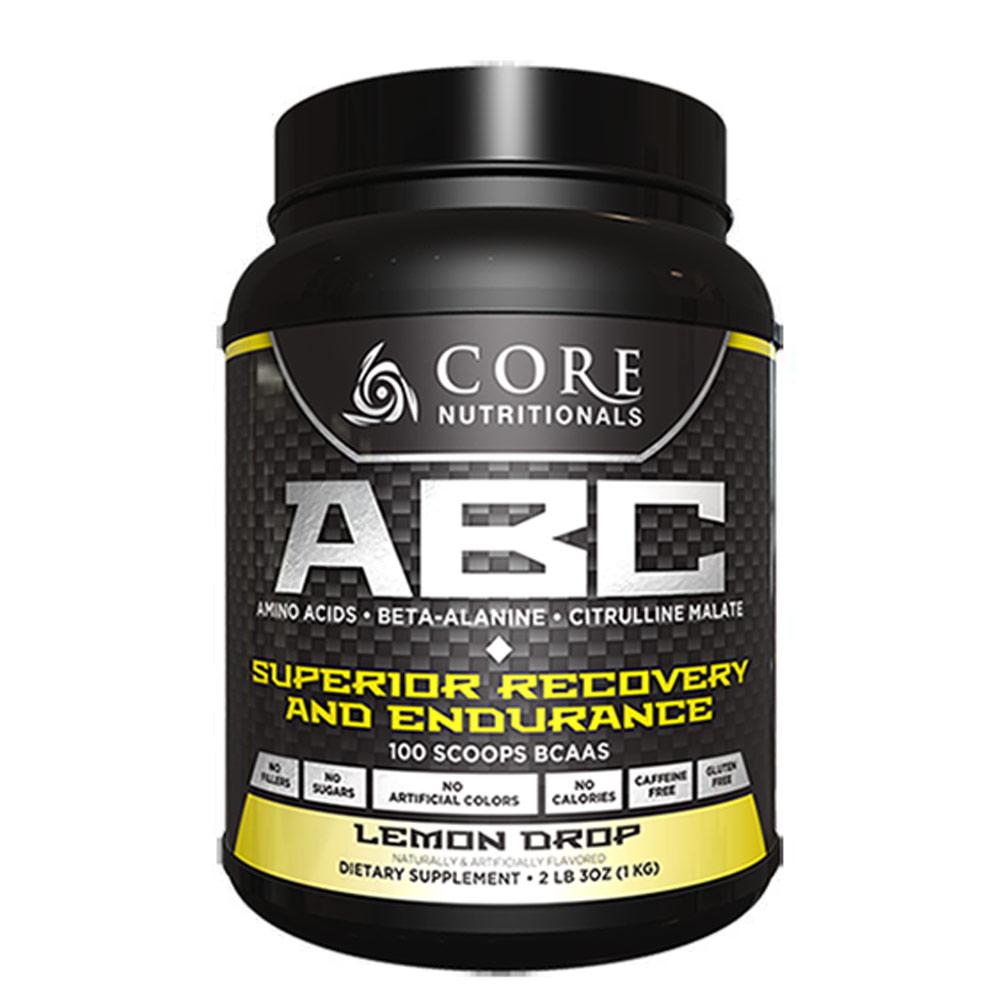 Core Nutritionals ABC 50 Servings Amino Acids Core Nutritionals Lemon Drop  (4405703376961)