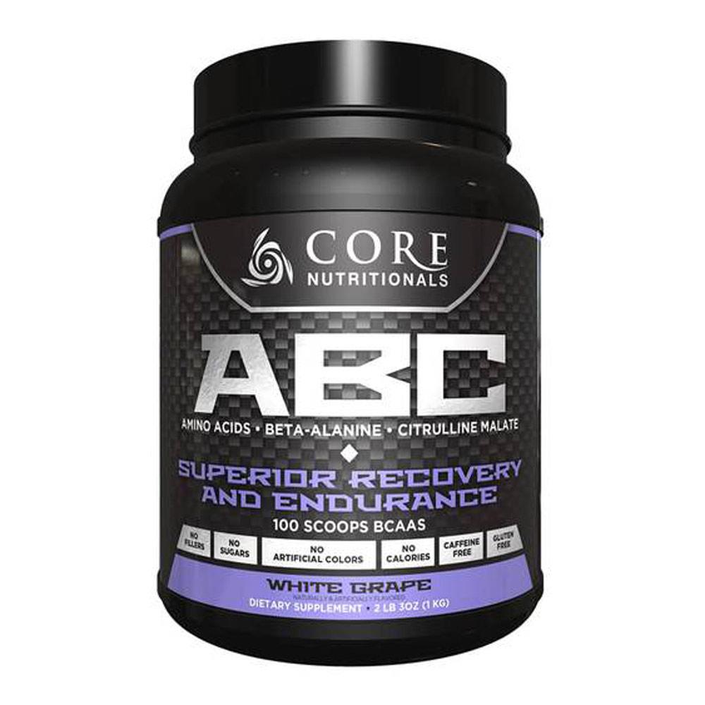 Core Nutritionals ABC 50 Servings Amino Acids Core Nutritionals White Grape  (4405703376961)