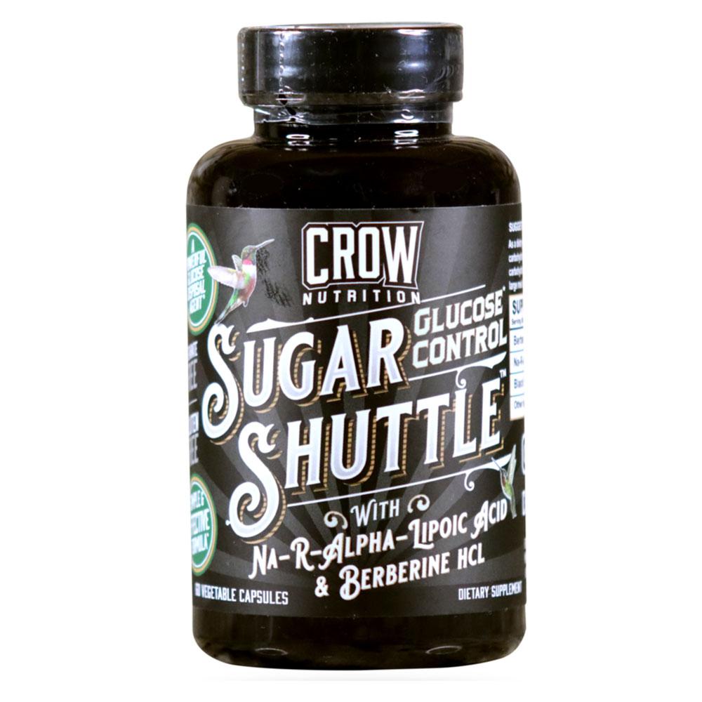 Crow Sugar Shuttle 60 Caps Digestive Health Crow Nutrition  (4572636250177)