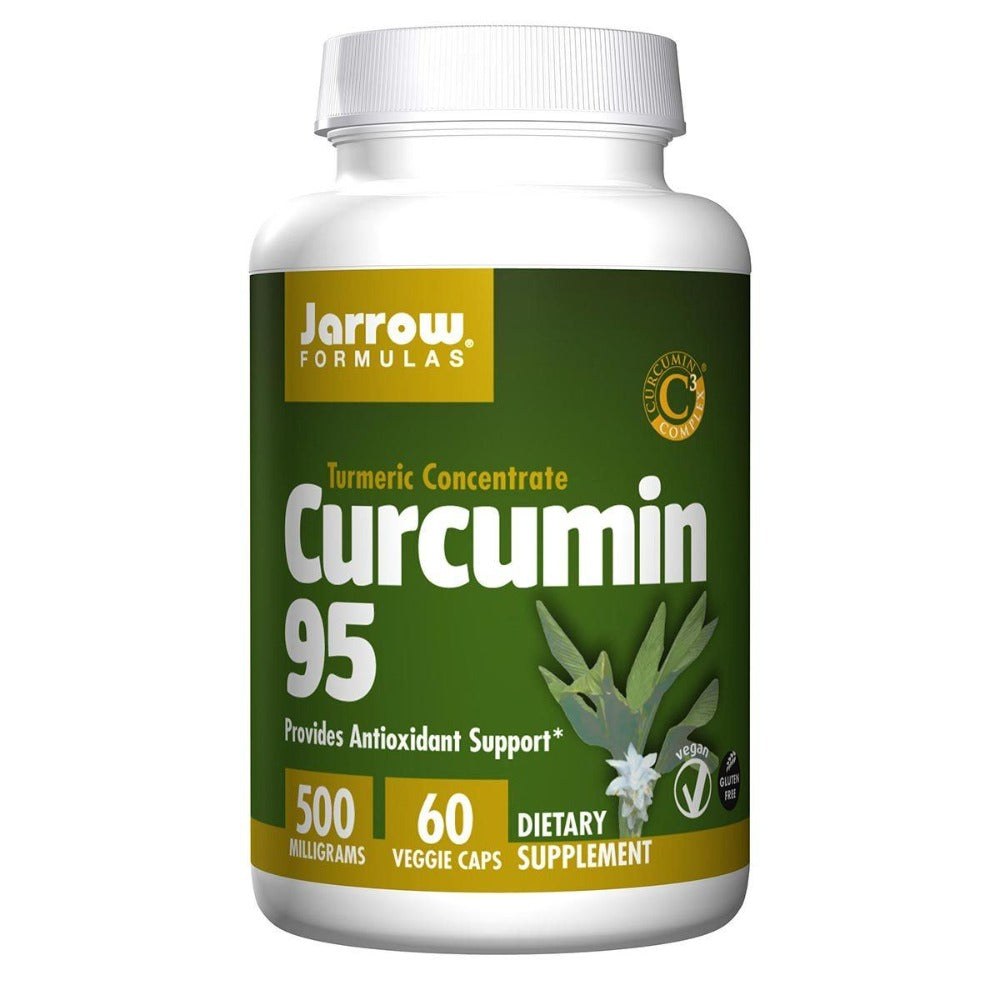 Jarrow Formulas Curcumin-95 500mg 60 Caps Antioxidants / CoQ-10 Jarrow Formulas  (1058782707755)