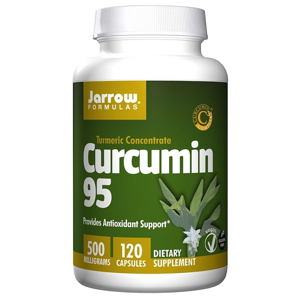 Jarrow Formulas Curcumin-95 500mg 120 Caps Antioxidants / CoQ-10 Jarrow Formulas  (1058784215083)