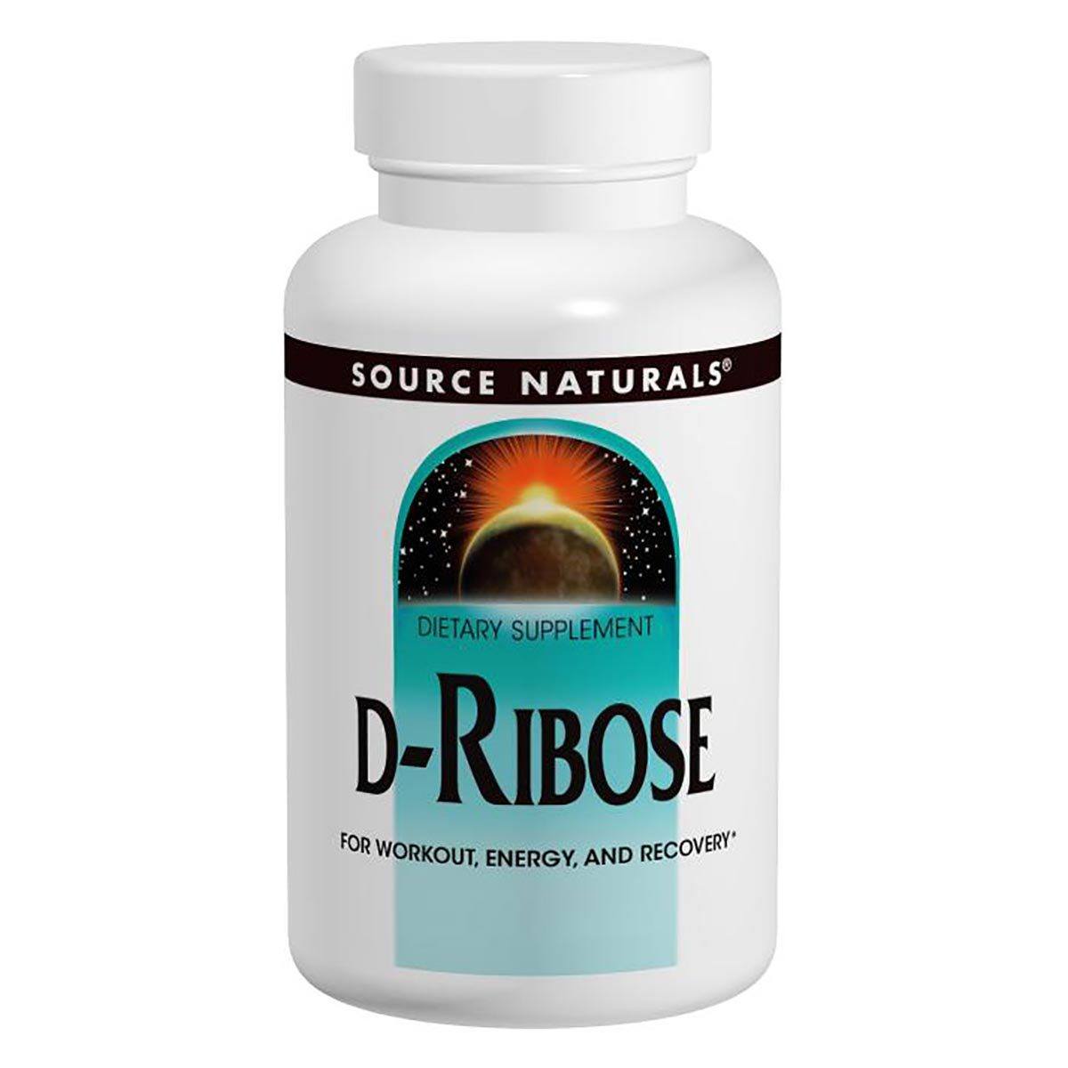 Source Naturals D-RIBOSE 200 Grams Sport Performance / Recovery Source Naturals  (1058073935915)