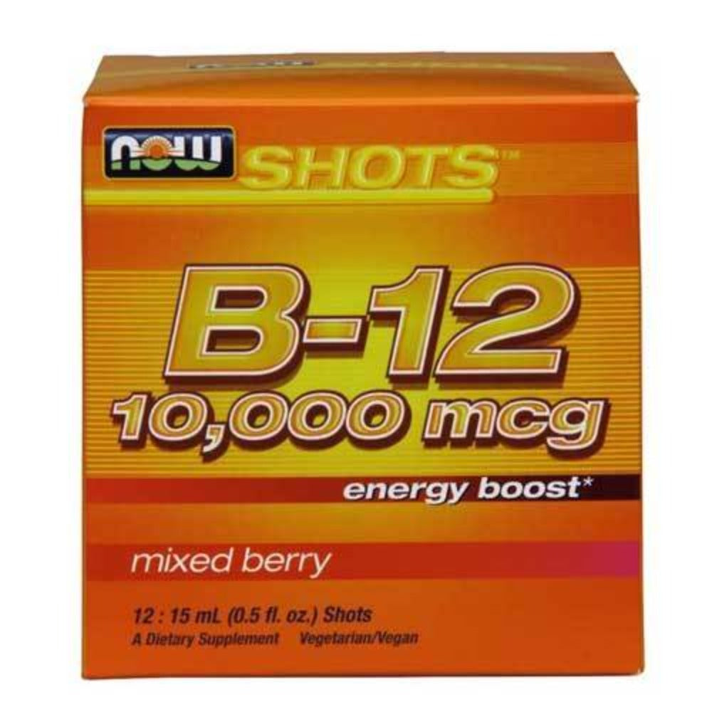 Now Foods Energy B-12 Now Shot 15 Ml 12 Pack Vitamins Now Foods  (1059157770283)