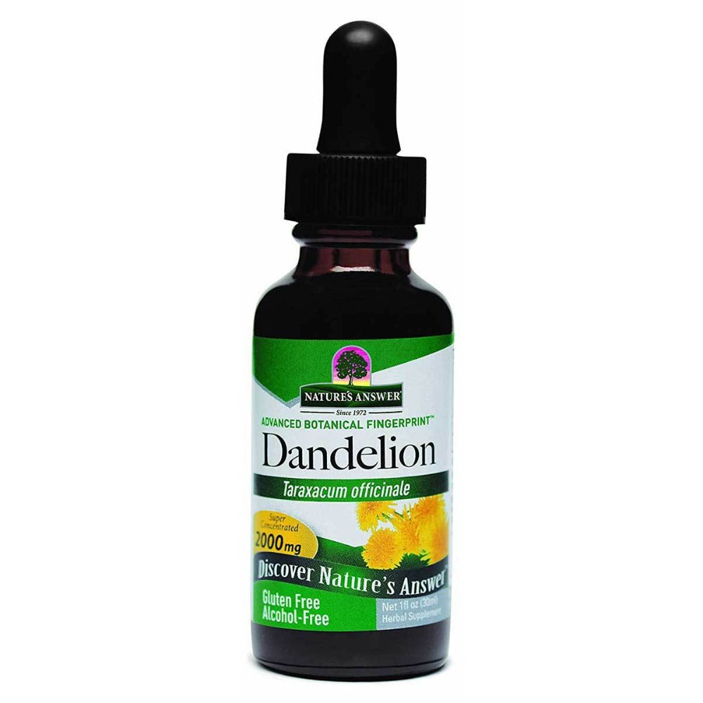 Nature's Answer Dandelion Root Liquid Extract 1 fl Oz Herbs Nature's Answer  (1058002239531)