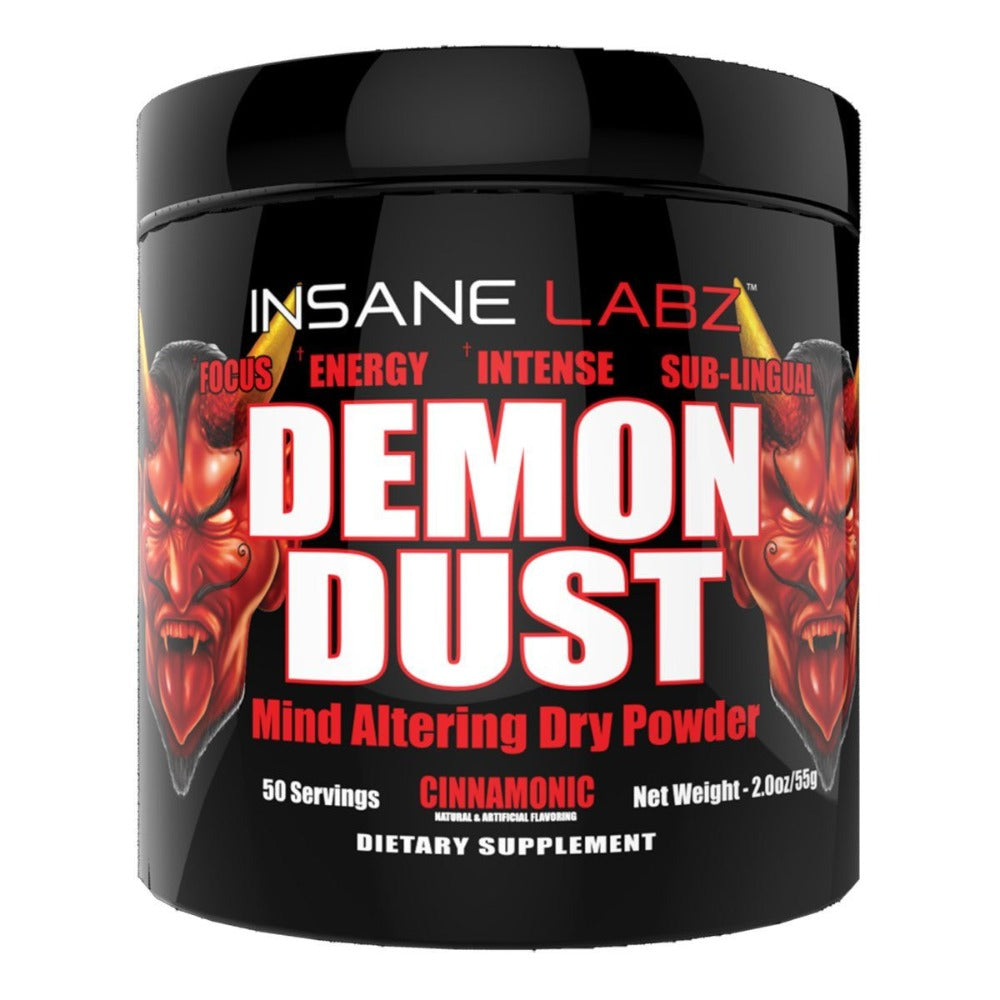 Insane Labz Demon Dust 50 Servings Sports Performance Recovery Insane Labz Cinnamonic  (1712166993963)