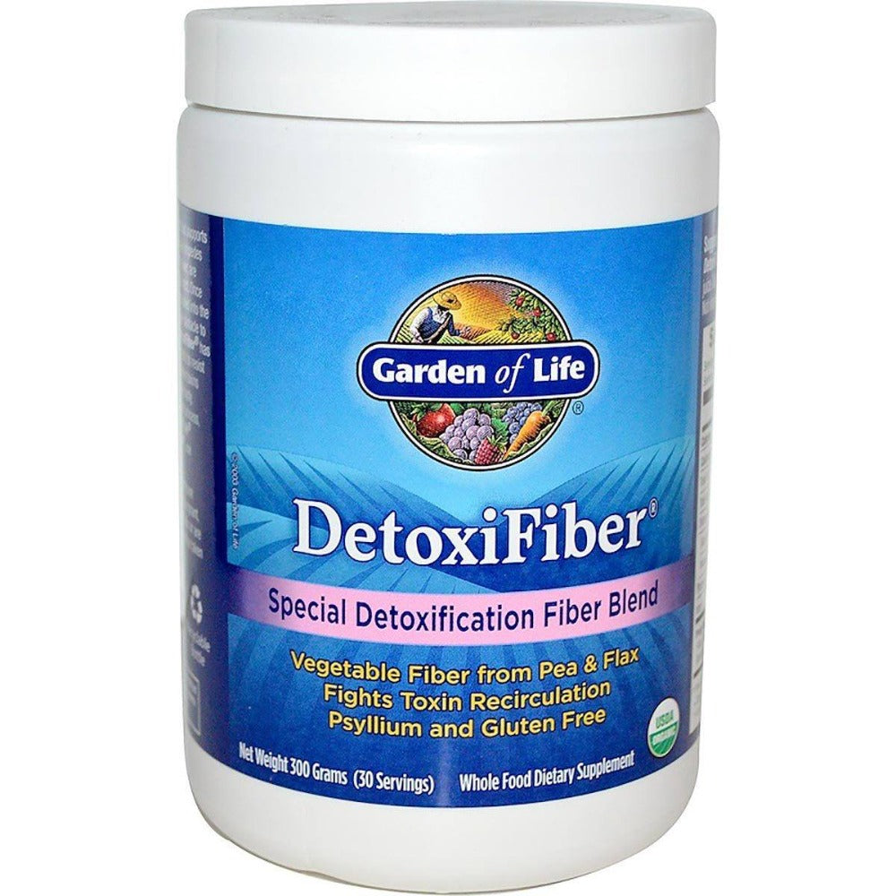 DetoxiFiber 300 grams (Non-GMO) | Garden of Life Digestive Health / Probiotics Garden of Life  (1058060992555)