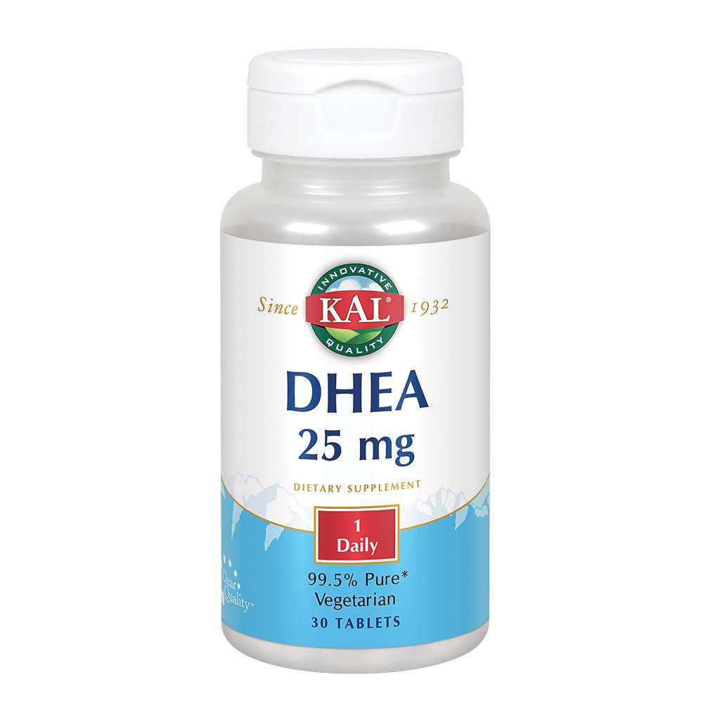 Kal DHEA 25mg 30 Tablets | Immune Function Specialty Health Products Kal  (1790025891883)