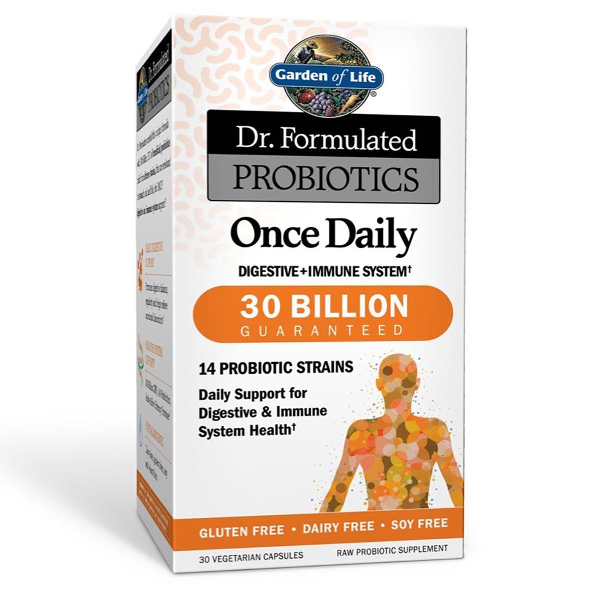 Garden of Life Dr. Formulated Probiotics Once Daily 30 Vege Caps Digestive Health / Probiotics Garden of Life  (1059188441131)